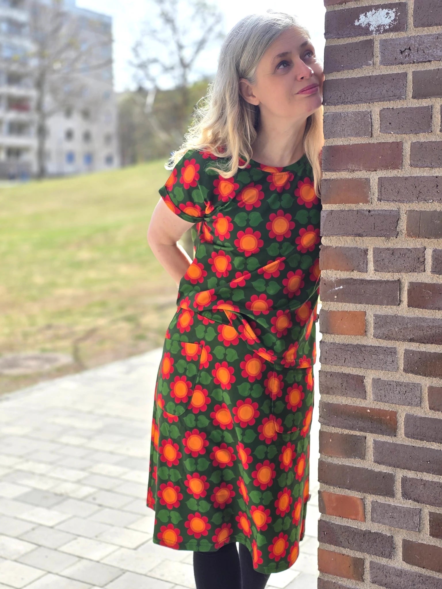 Trikåkjol Ringblomma | Rino Kjol i S från Rino Design Sthlm