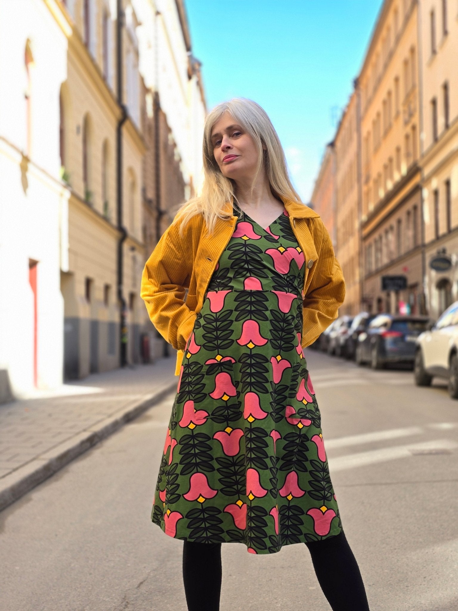 Trikåklänning Pinglan | Rino Klänning i S från Rino Design Sthlm