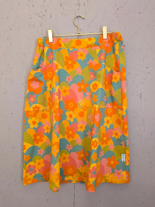 Trikåkjol – Karamell by Rino - Rino Design Sthlm