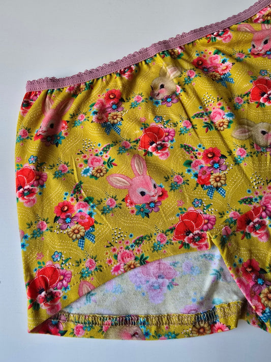 Trosor med ben Bunny senapsgul - Rino Design Sthlm