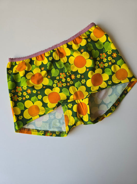 Trosor med ben Gul Solblomma - Rino Design Sthlm