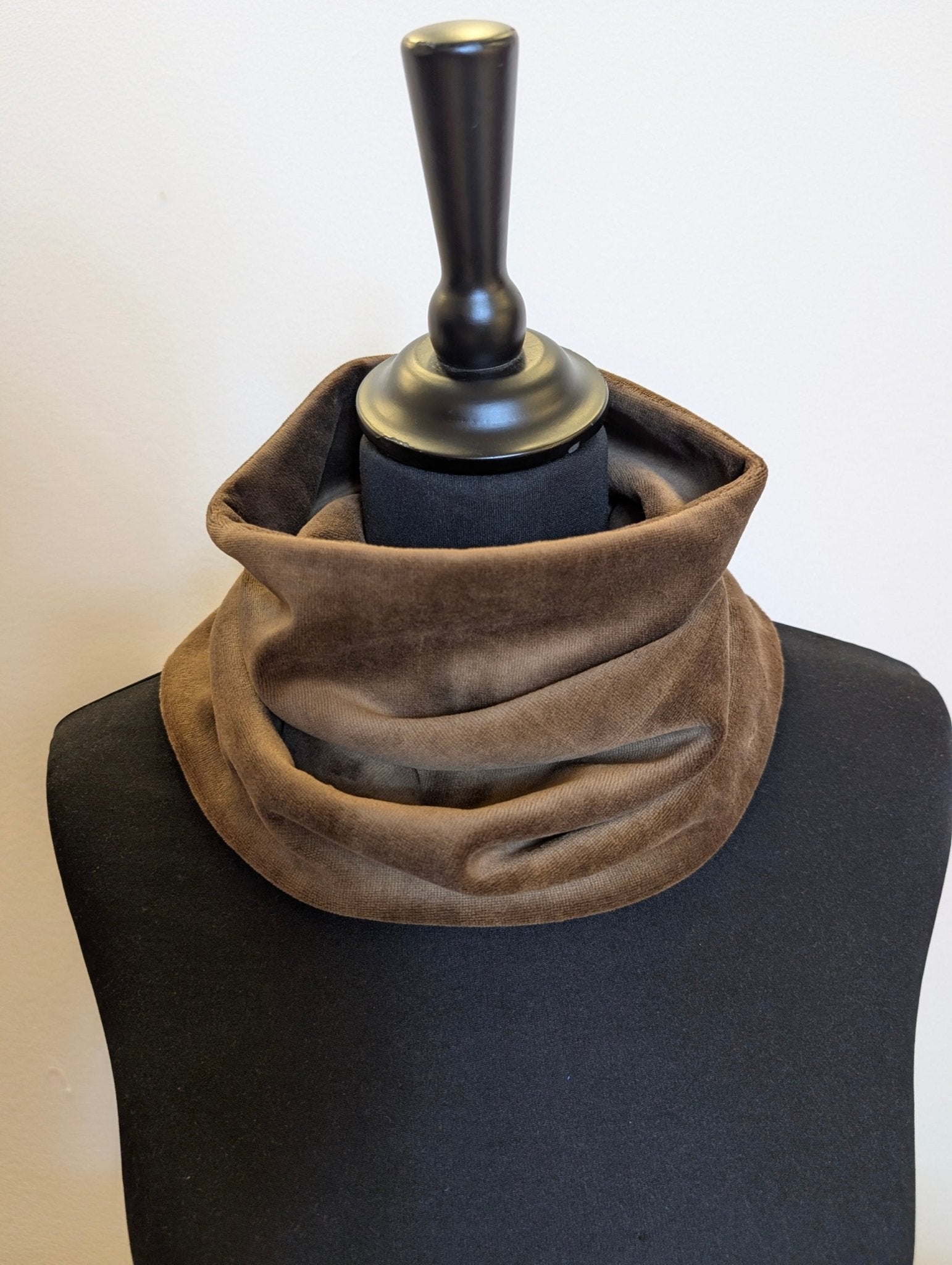 Tubsjal Velour Brun - Rino Design Sthlm