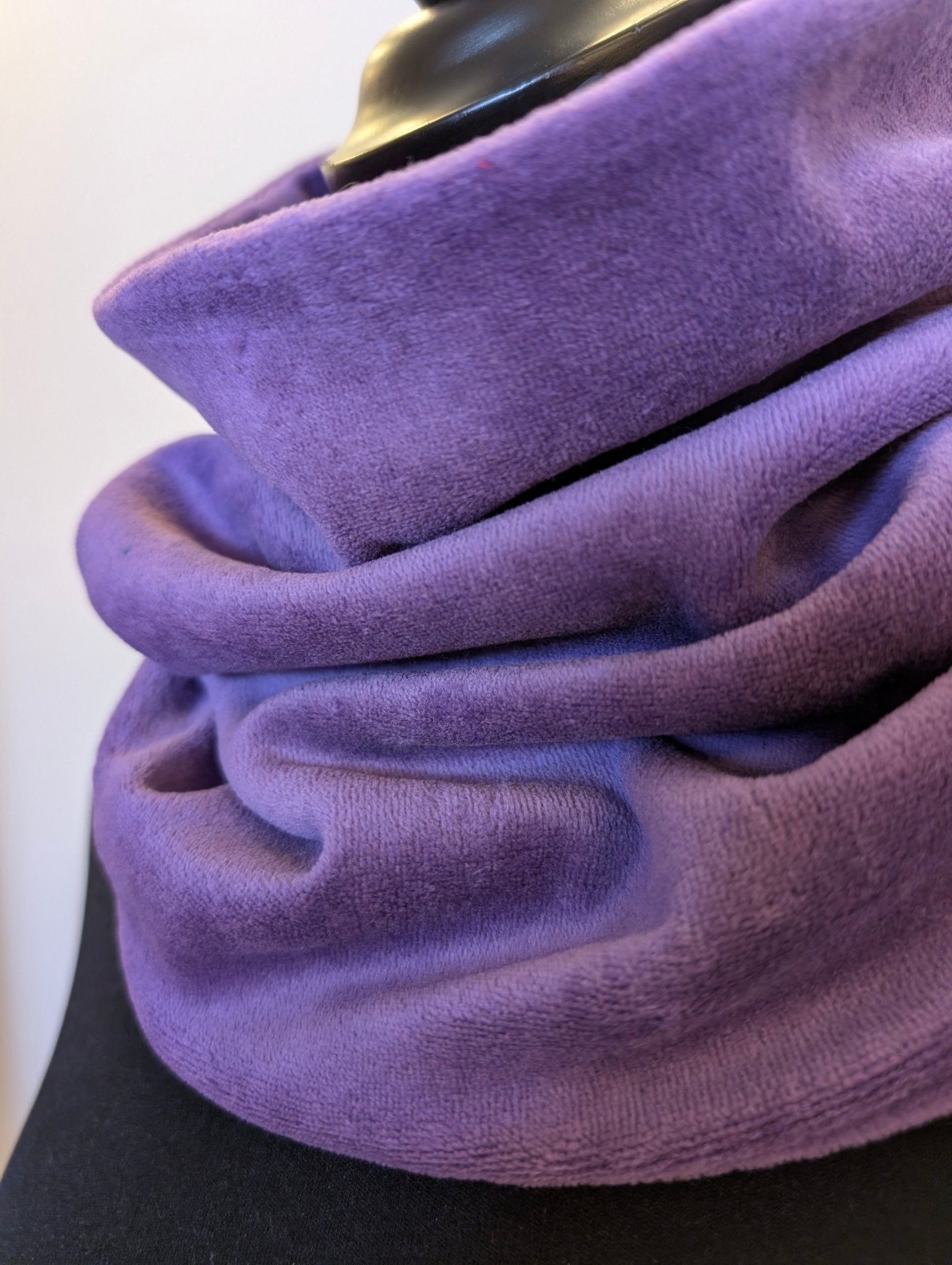Tubsjal Velour Lila - Rino Design Sthlm