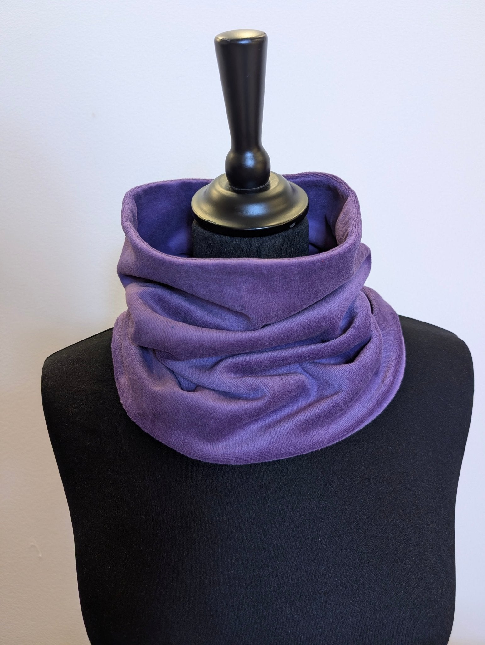 Tubsjal Velour Lila - Rino Design Sthlm