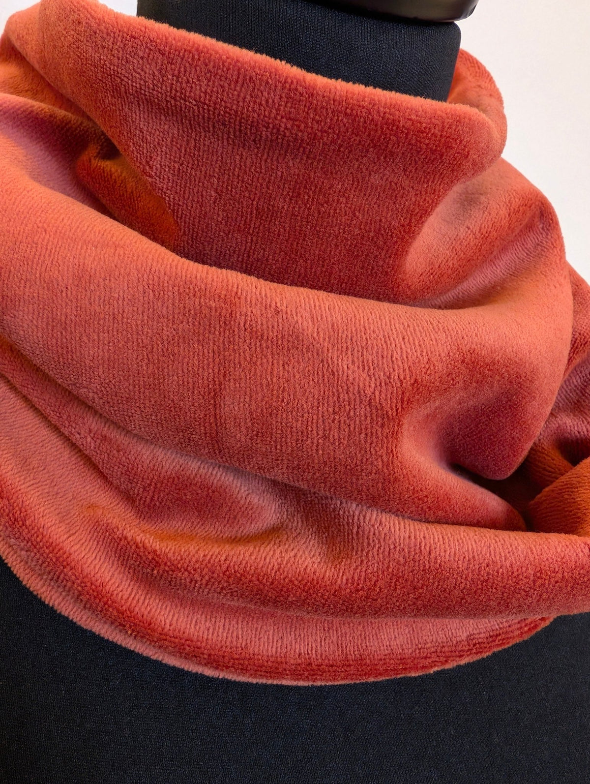 Tubsjal Velour Ljus Rost | Rino Sjal i One size från Rino Design Sthlm