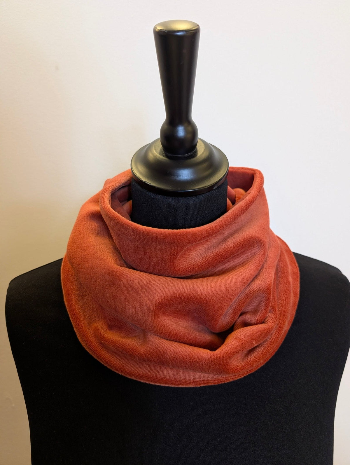 Tubsjal Velour Ljus Rost | Rino Sjal i One size från Rino Design Sthlm
