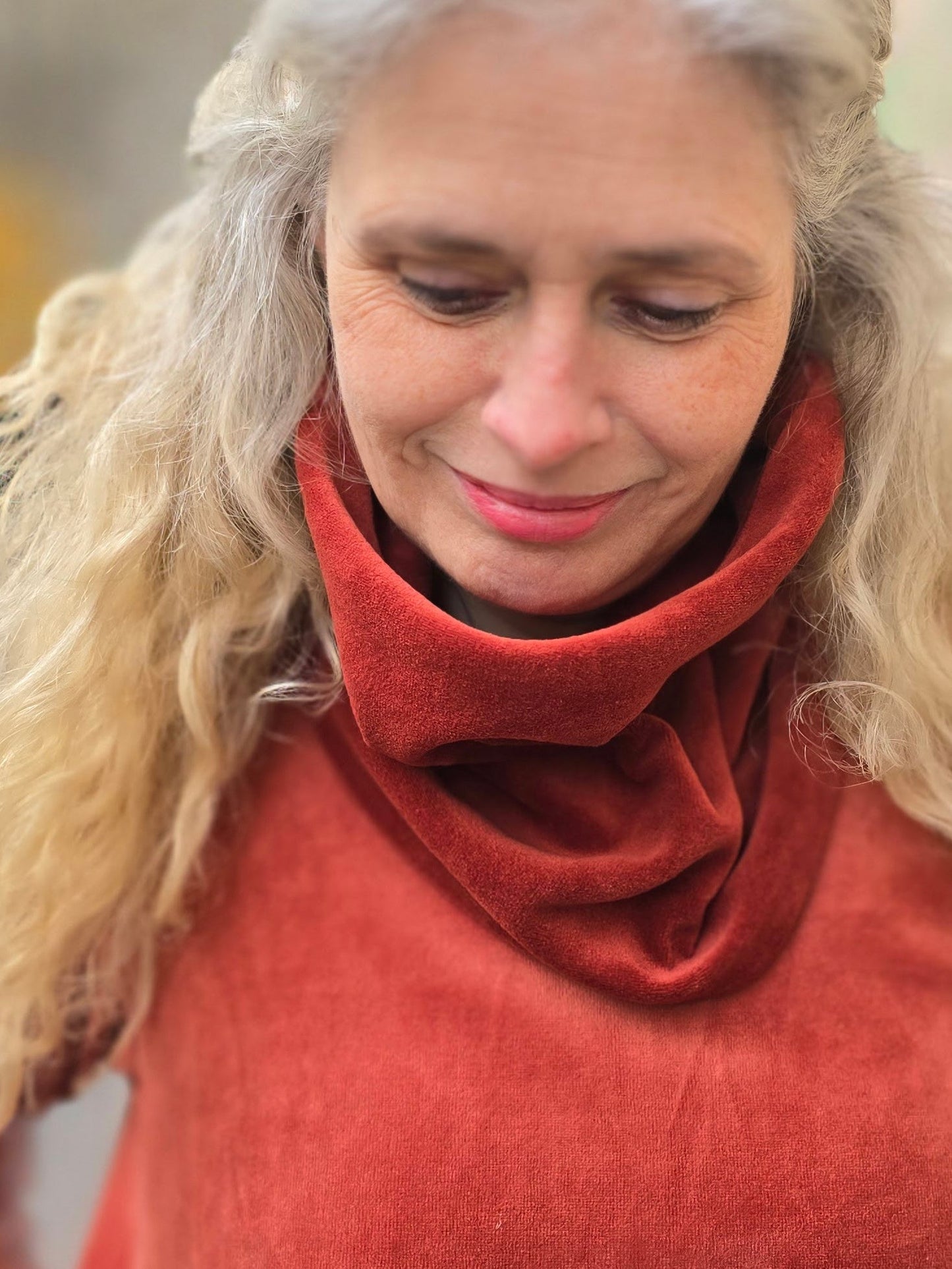 Tubsjal Velour Rost - Rino Design Sthlm