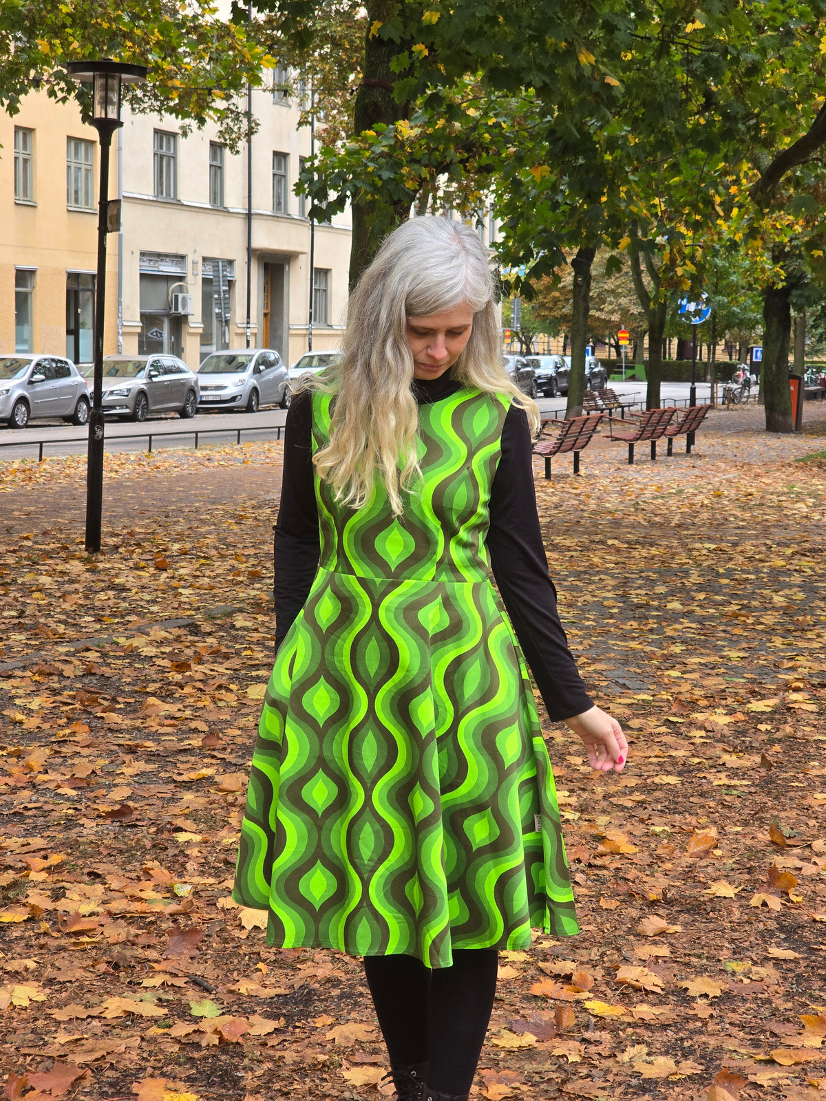 Pionklänning Venus Grön | Rino