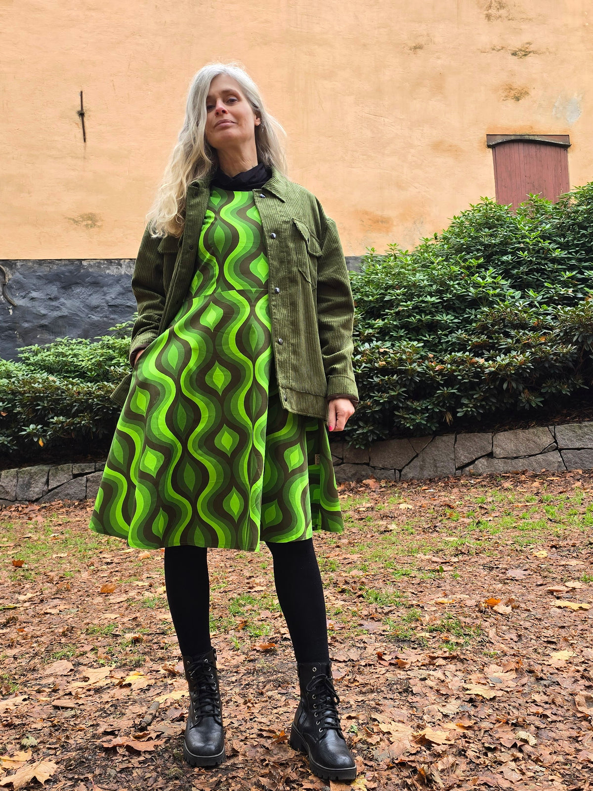 Pionklänning Venus Grön | Rino