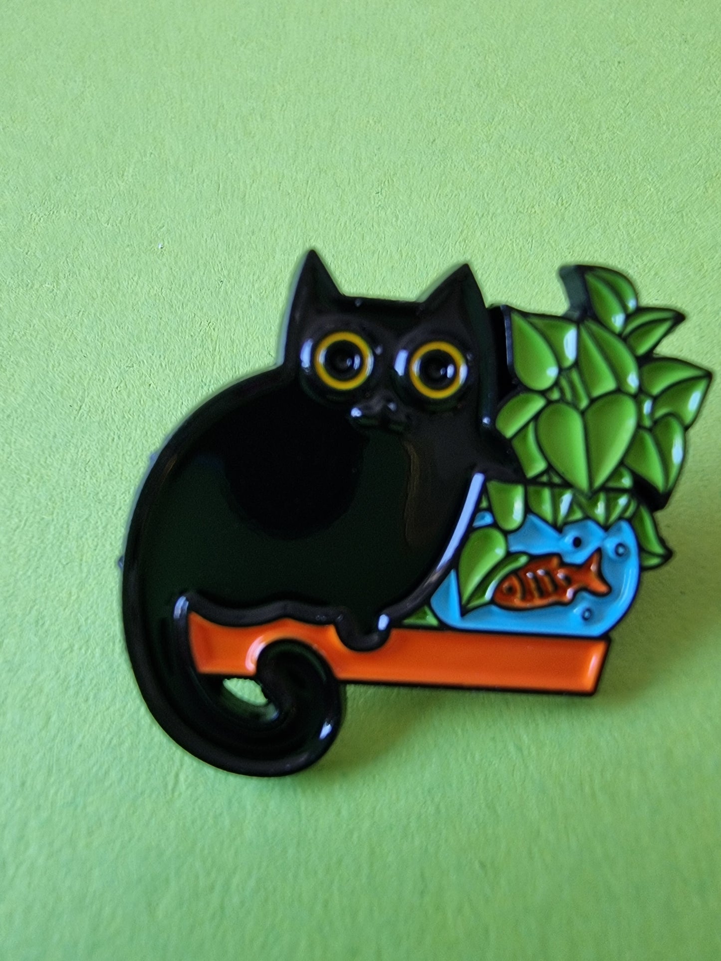 Pin Black cat aquarium