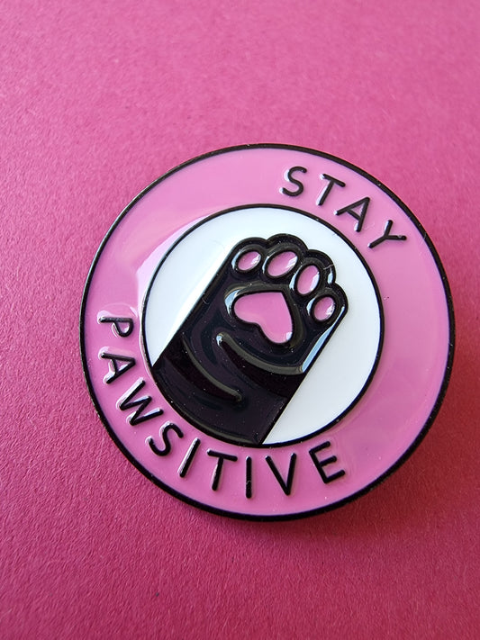 Pin Stay pawsitive