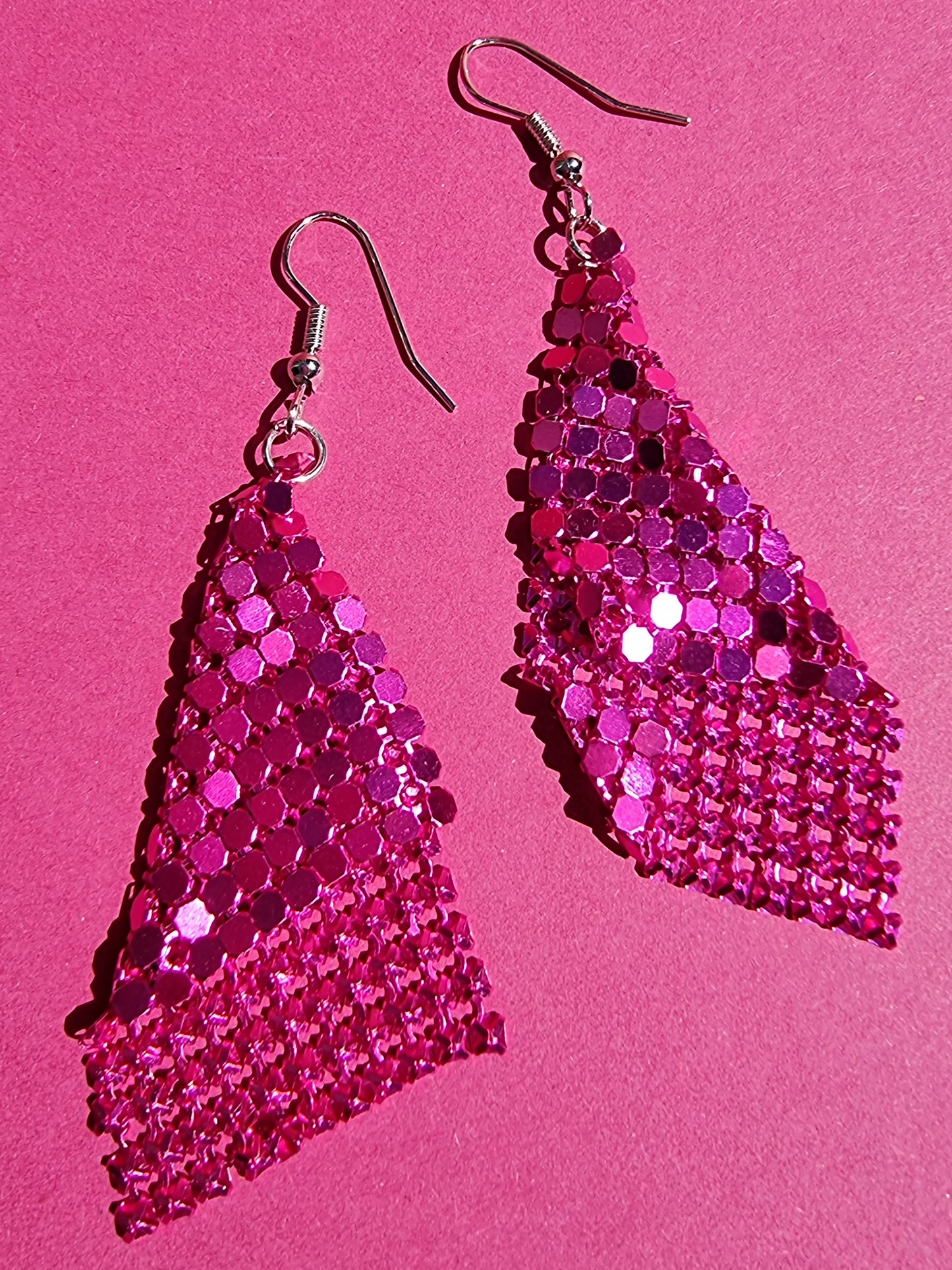 Earrings PARTY cerise