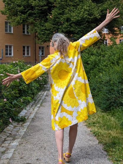 Coat dress Göta yellow