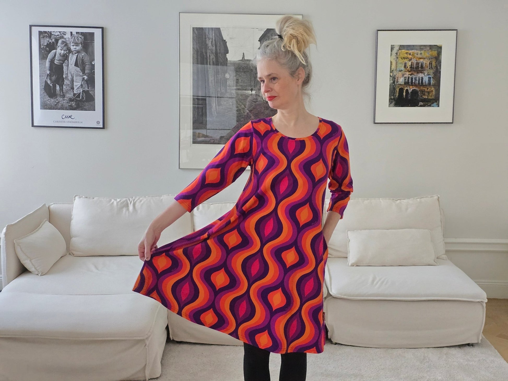 A - linjeklänning Venus by Rino - Rino Design Sthlm