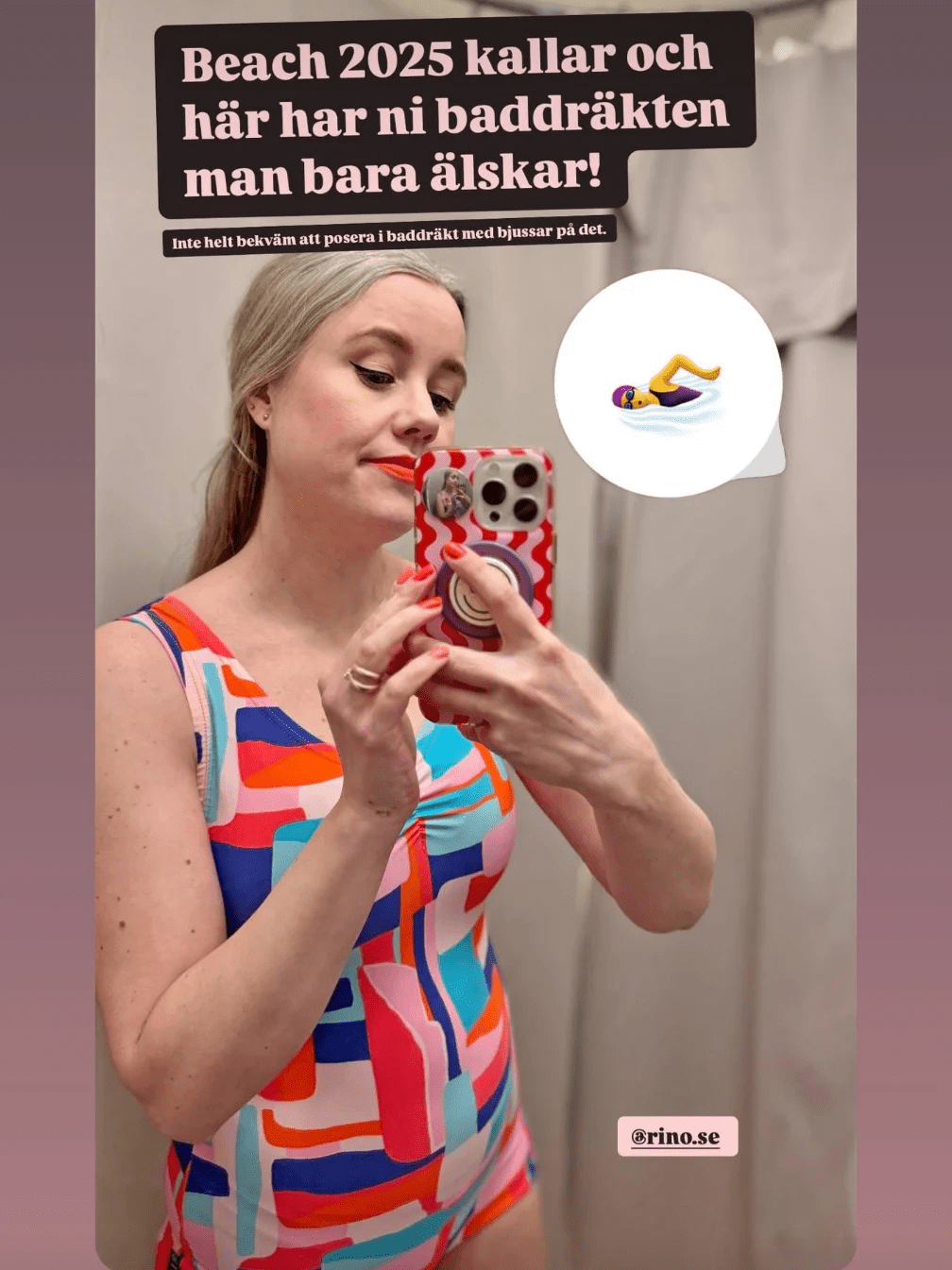 Baddräkt 80's | Rino Baddräkt i S från Rino Design Sthlm