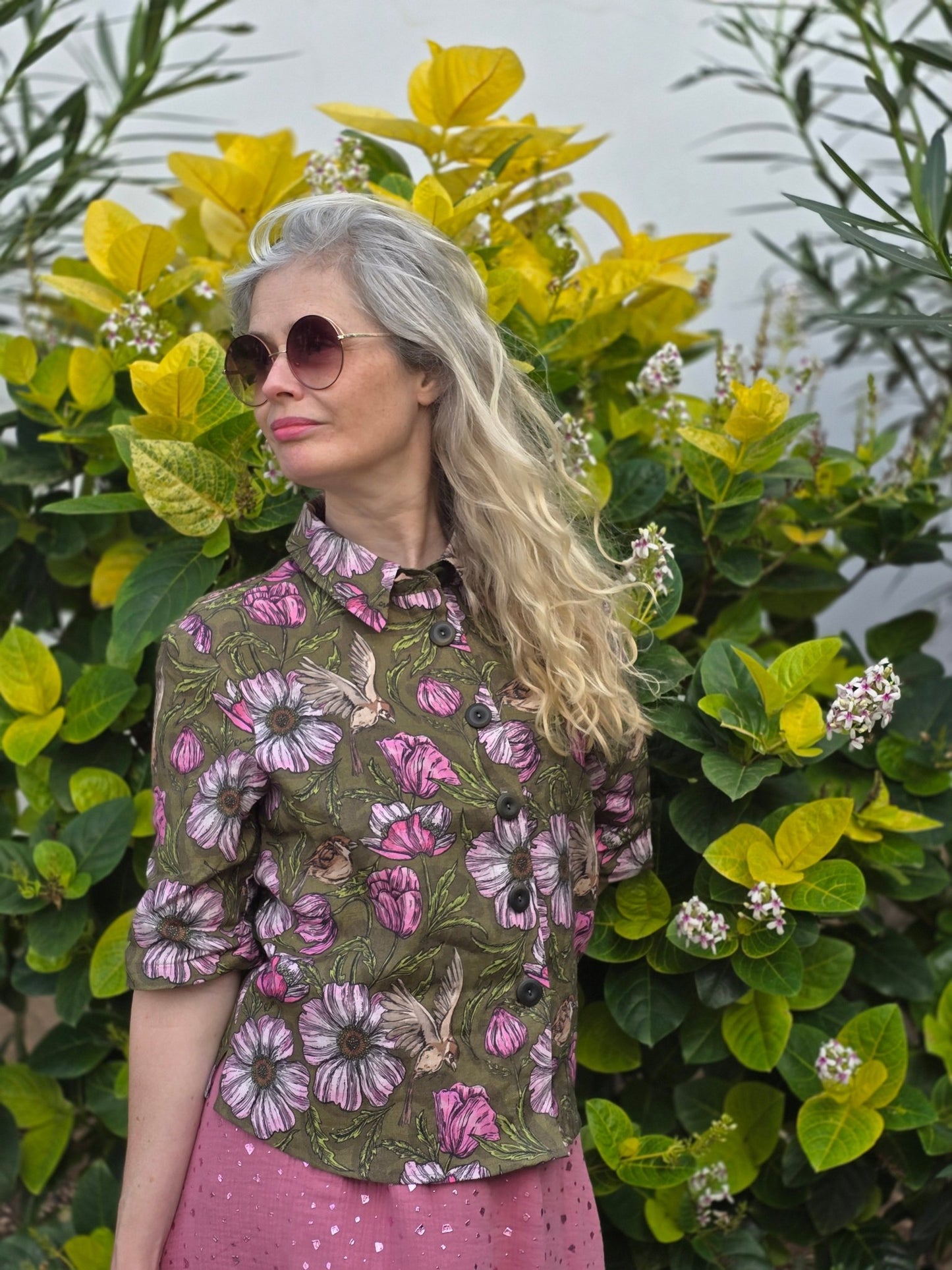 Blus Linne Smilfink by Rino - Rino Design Sthlm