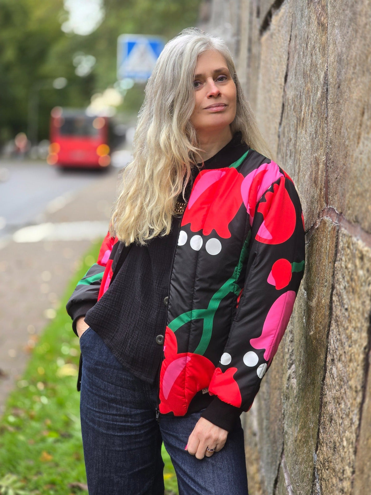 Bomberjacka Tulpan | Rino Jacka i S från Rino Design Sthlm