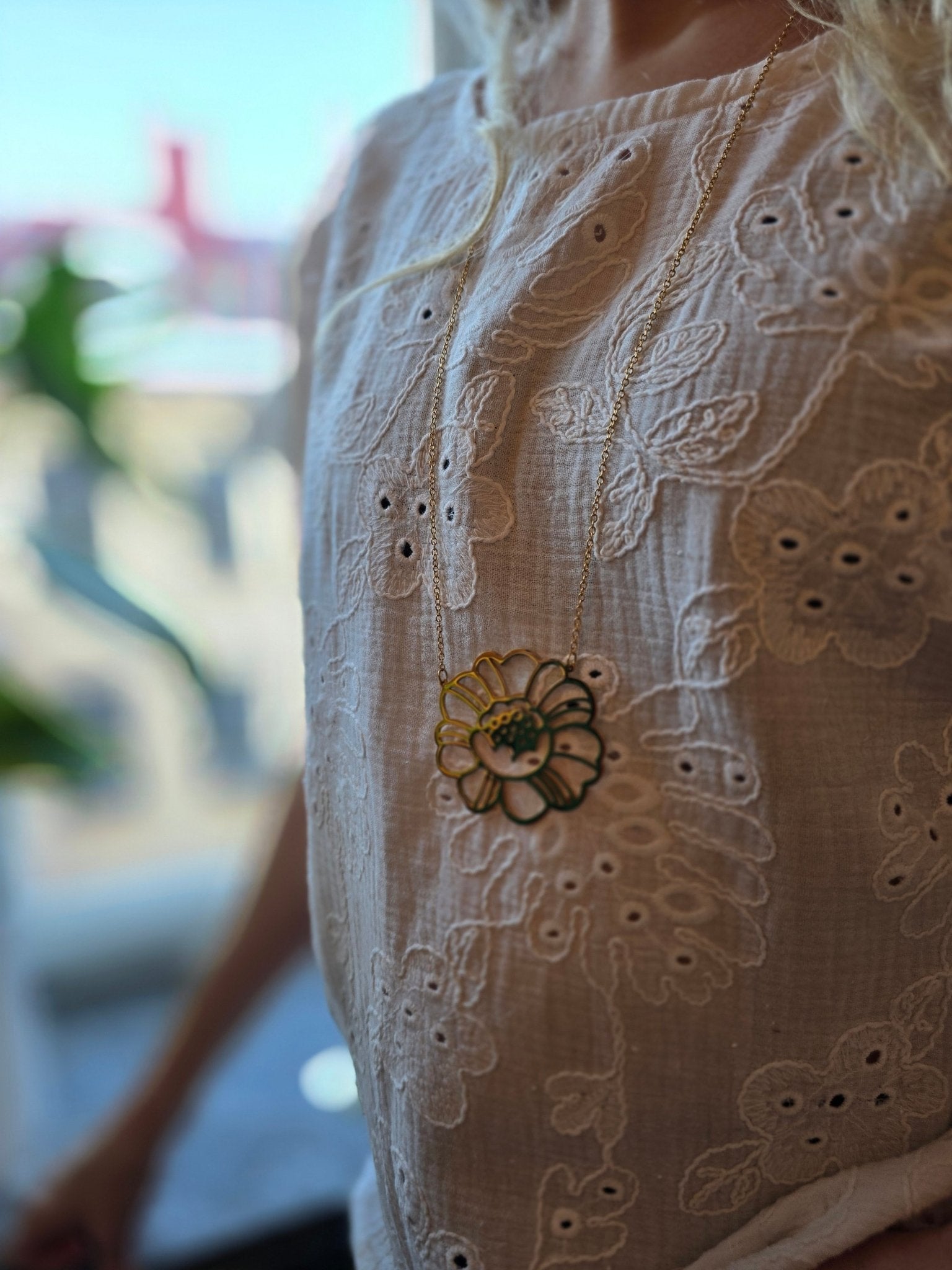 Box - blus dam Muslin Brodyr | Rino Box - blus i S/M från Rino Design Sthlm