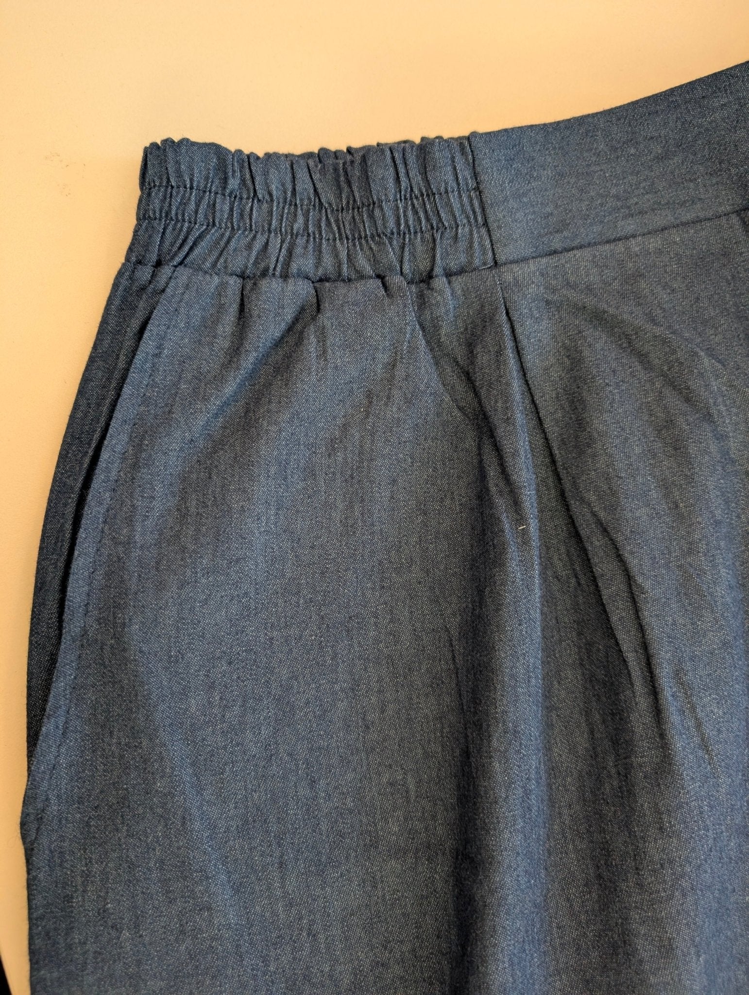 Byxor City Jeansblå | Rino Byxor i S från Rino Design Sthlm