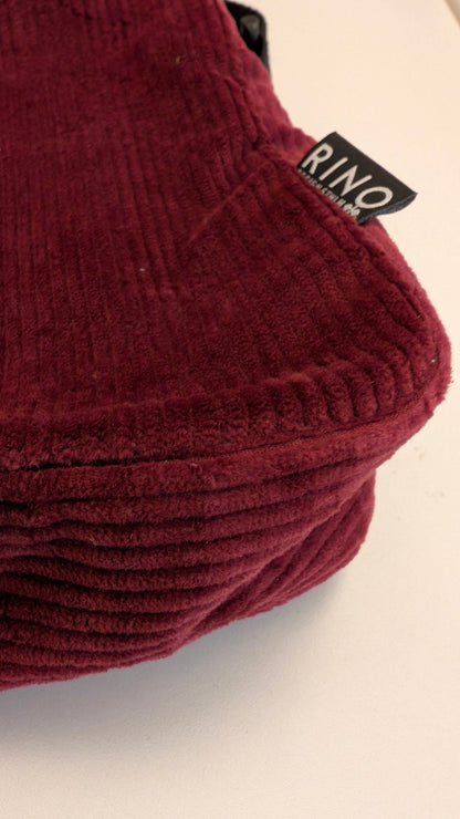 Cityväska Manchester Vinröd - Rino Design Sthlm