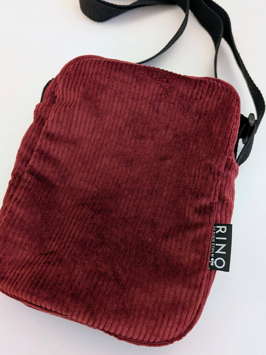 Cityväska Manchester Vinröd - Rino Design Sthlm