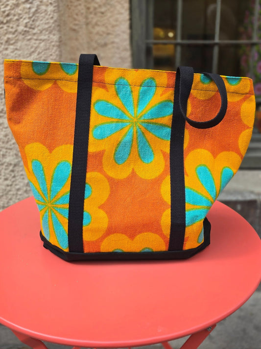 Cityväska stor Retrotyg Hippie - Rino Design Sthlm