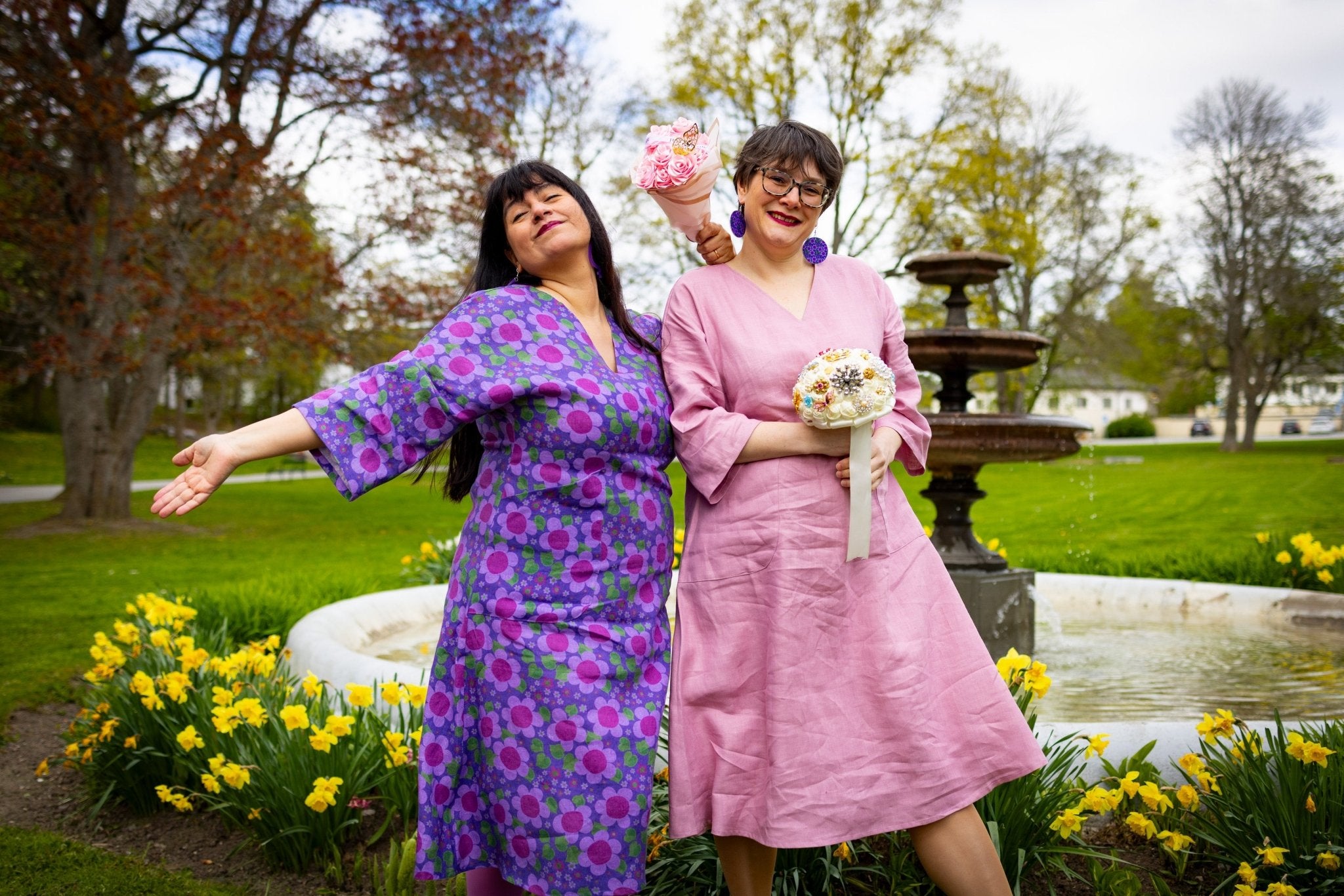 Klänning Vera Gammelrosa | Rino Klänning i S från Rino Design Sthlm