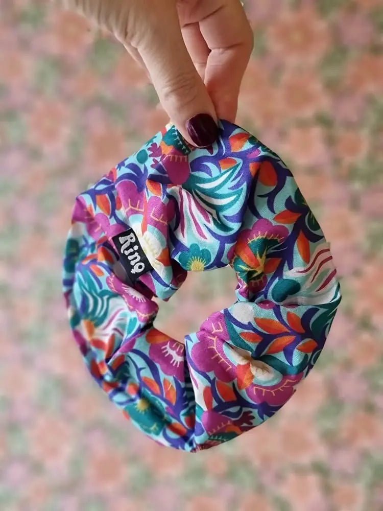 Hårsnodd Blå/lila | Rino Hårsnodd i One size från Rino Design Sthlm