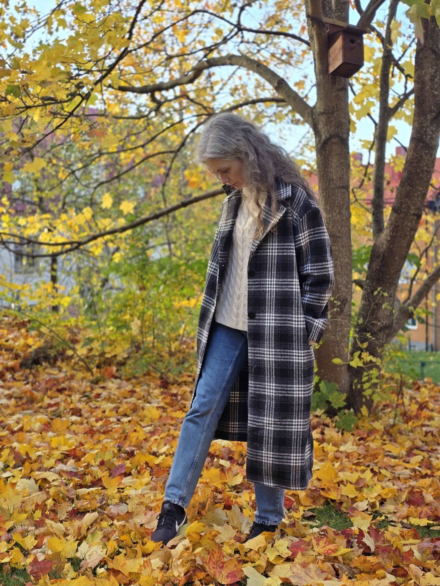 Kappa City Rutig | Rino Kappa ull i S/M från Rino Design Sthlm