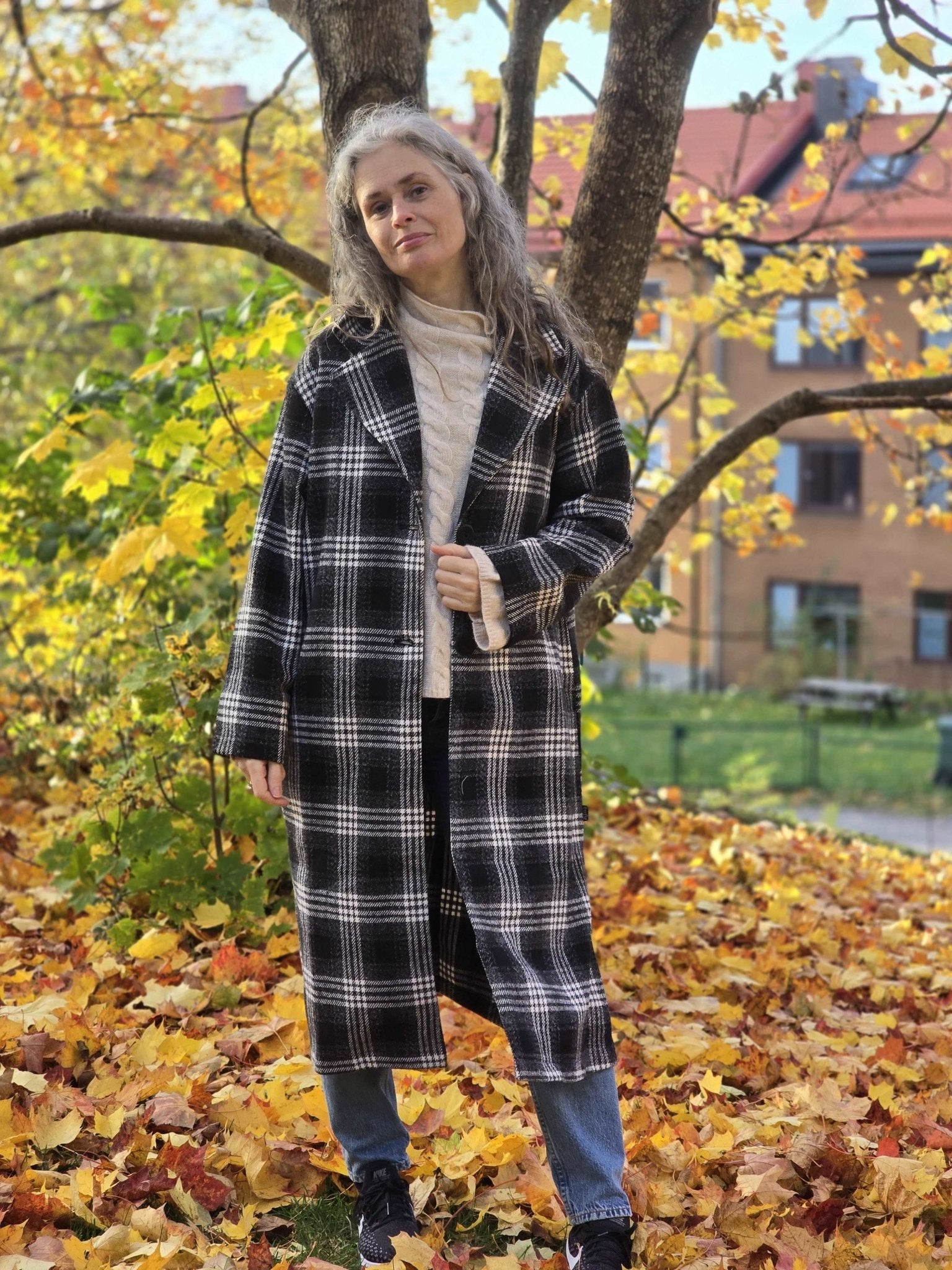 Kappa City Rutig | Rino Kappa ull i S/M från Rino Design Sthlm