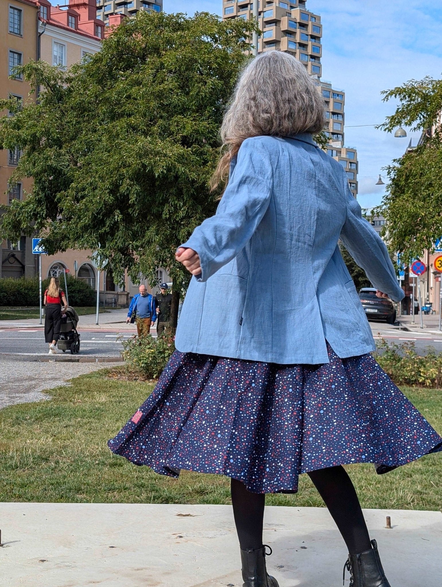 Kavaj City ljusblå | Rino Kavaj i S från Rino Design Sthlm