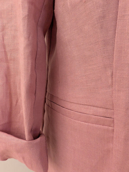 Kavaj Gammelrosa Lin - linnekavaj - Rino Design Sthlm