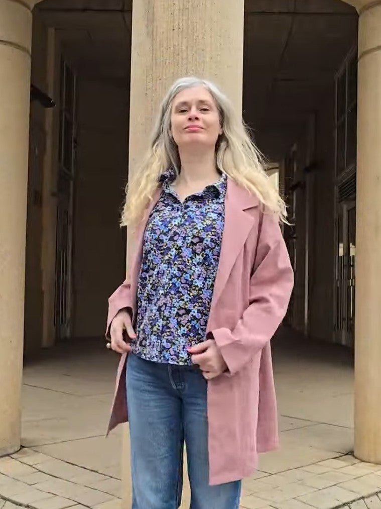 Kavaj Oversized Rosa | Rino Kavaj i S/M från Rino Design Sthlm