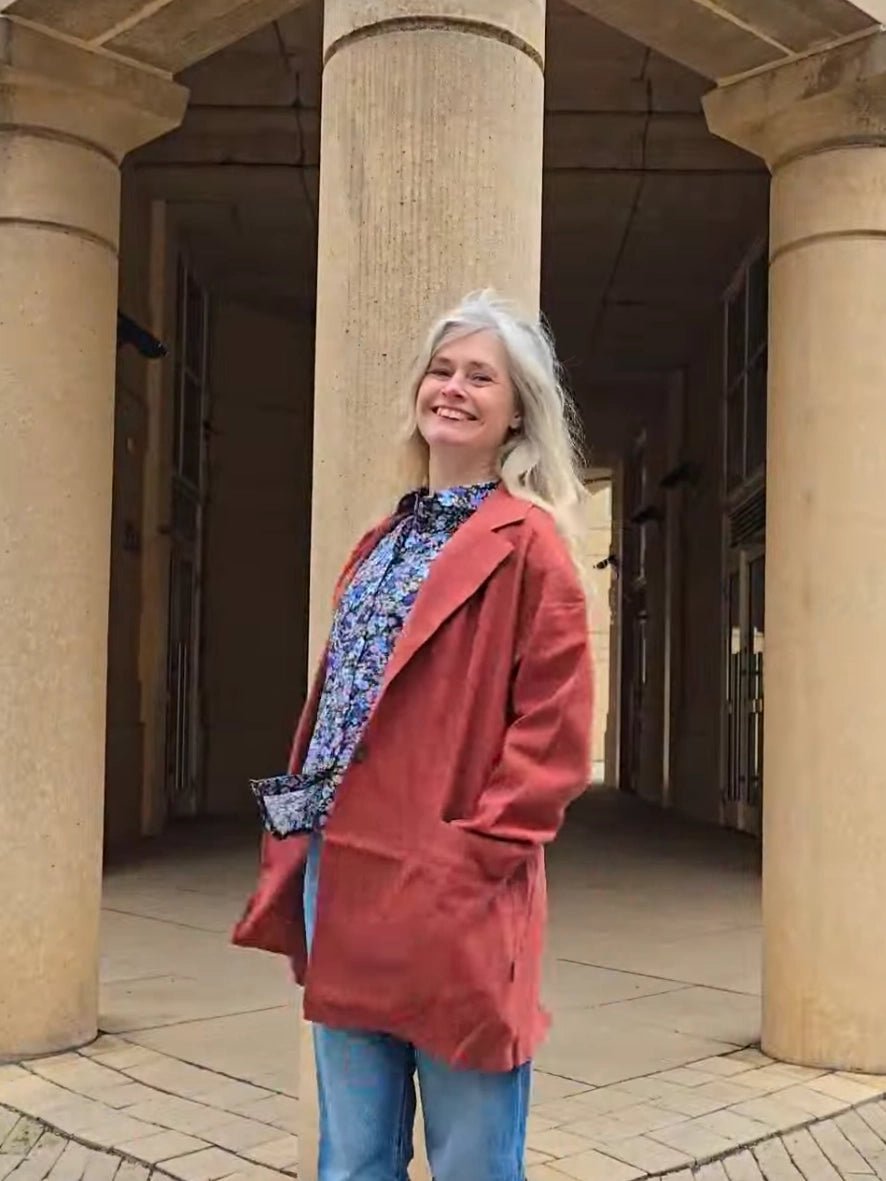 Kavaj Oversized Rost | Rino Kavaj i S/M från Rino Design Sthlm