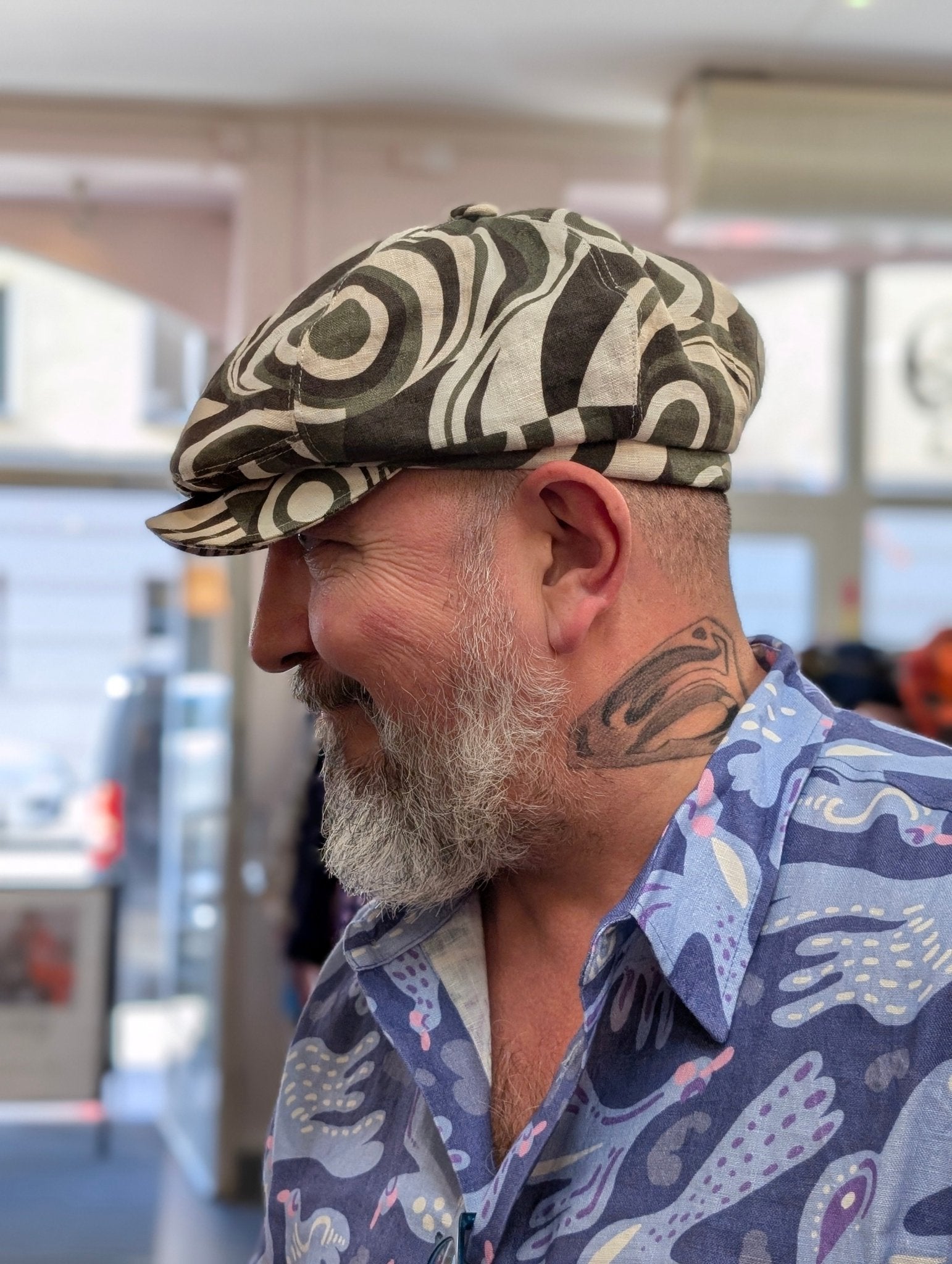 Keps Linne Le Graphique | Rino Keps i S från Rino Design Sthlm