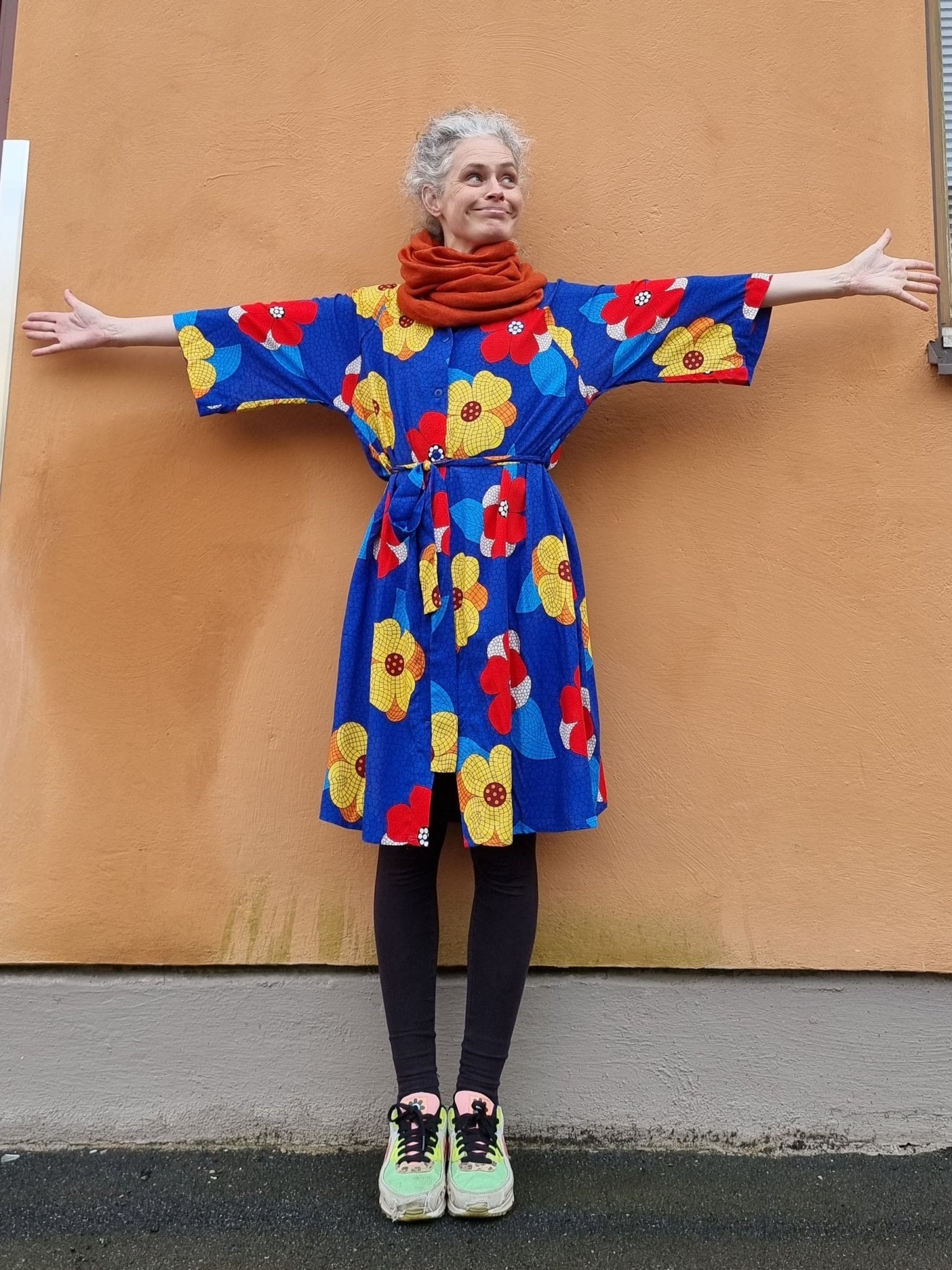 Kimono färgglad | Rino Kimono i S/M från Rino Design Sthlm