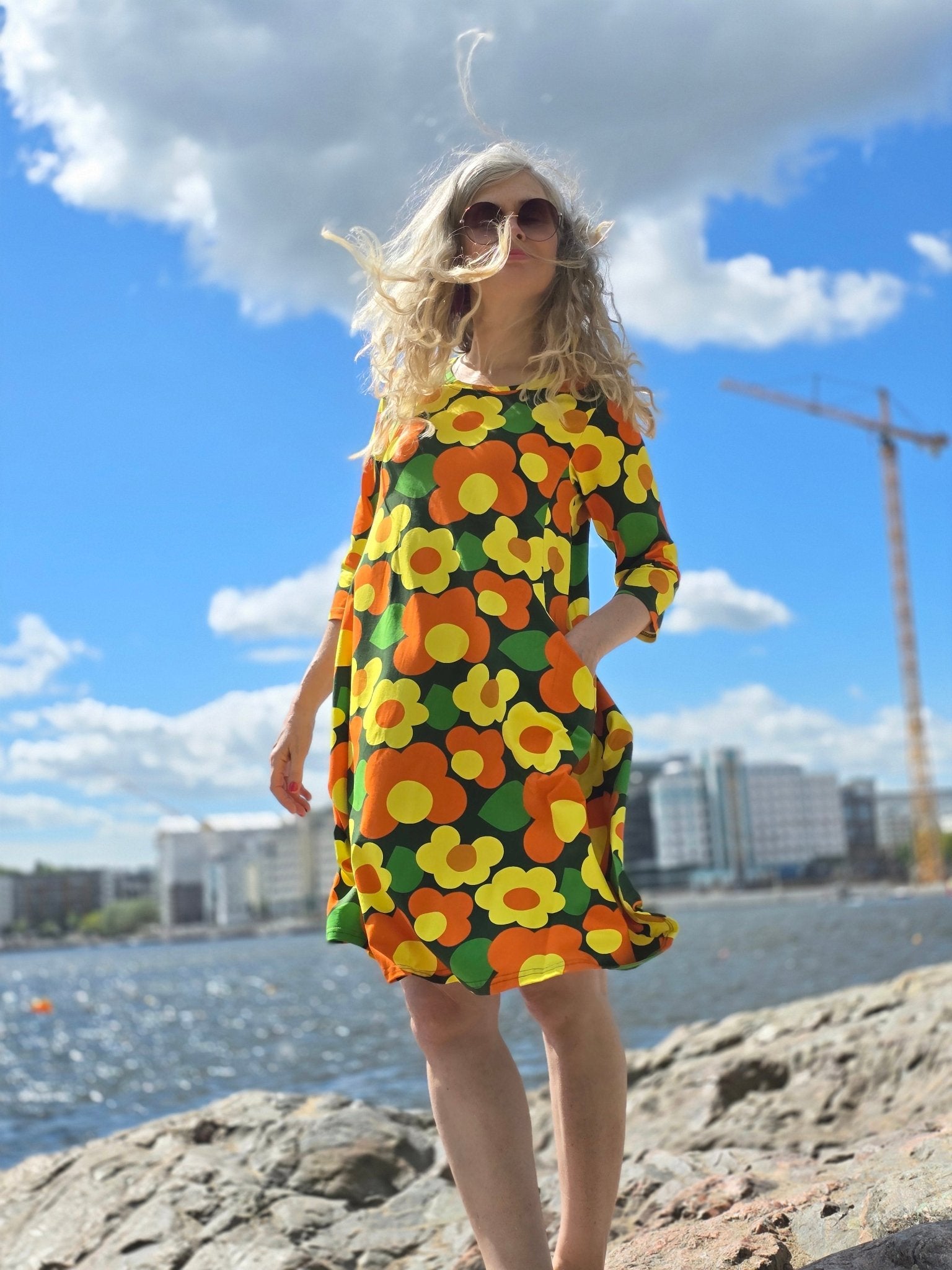 Klänning A - linje Twiggy | Rino Klänning i S från Rino Design Sthlm