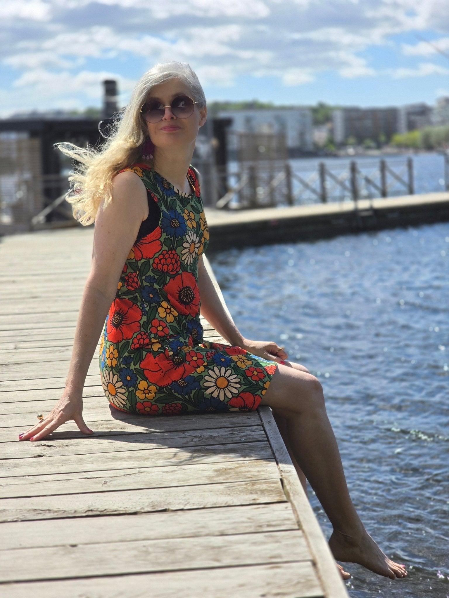 Klänning Twiggy Bukett | Rino Klänning i S från Rino Design Sthlm