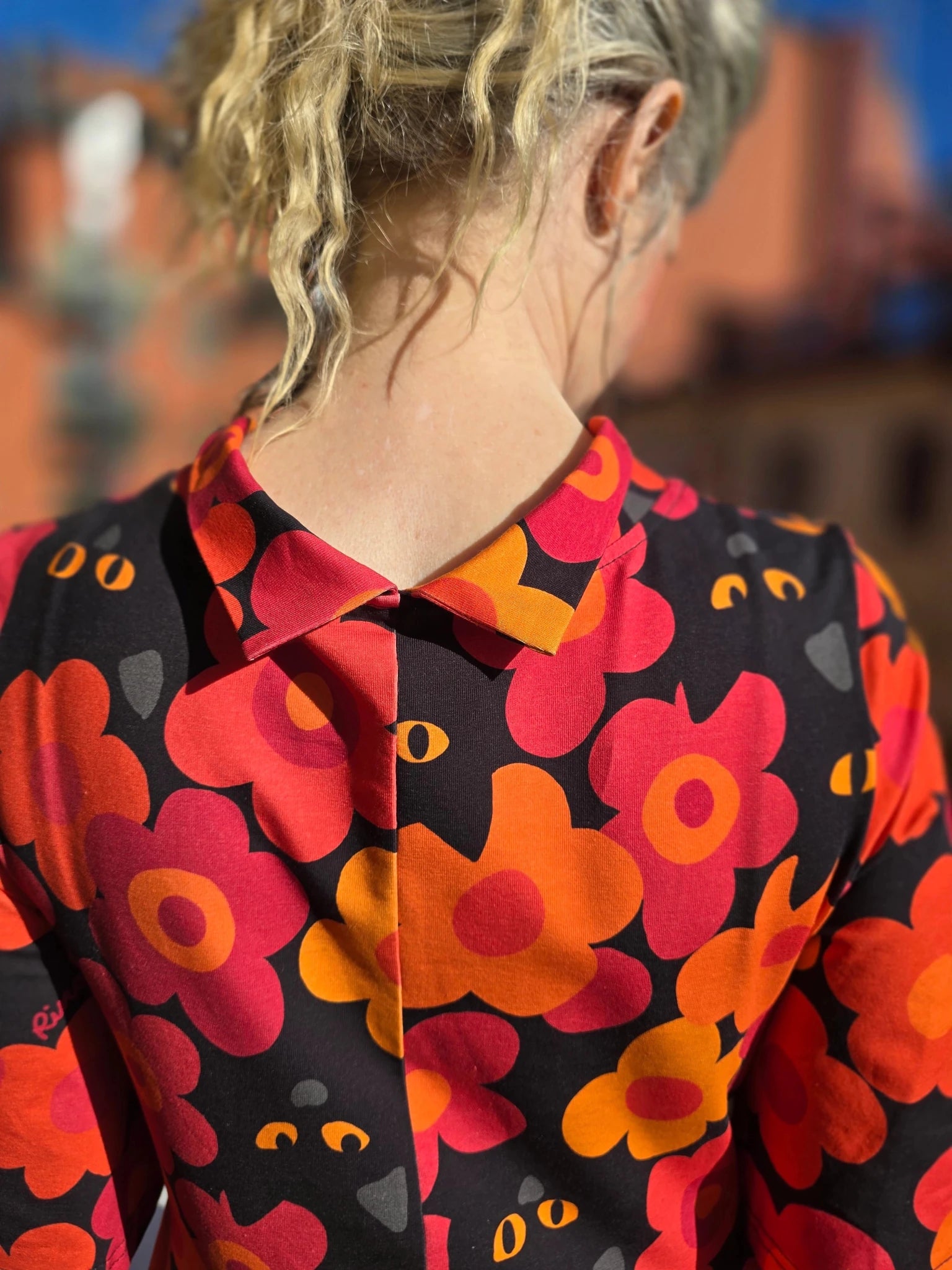 Klänning Gittan Tittut Orange | Rino Design Klänning i S från Rino Design Sthlm