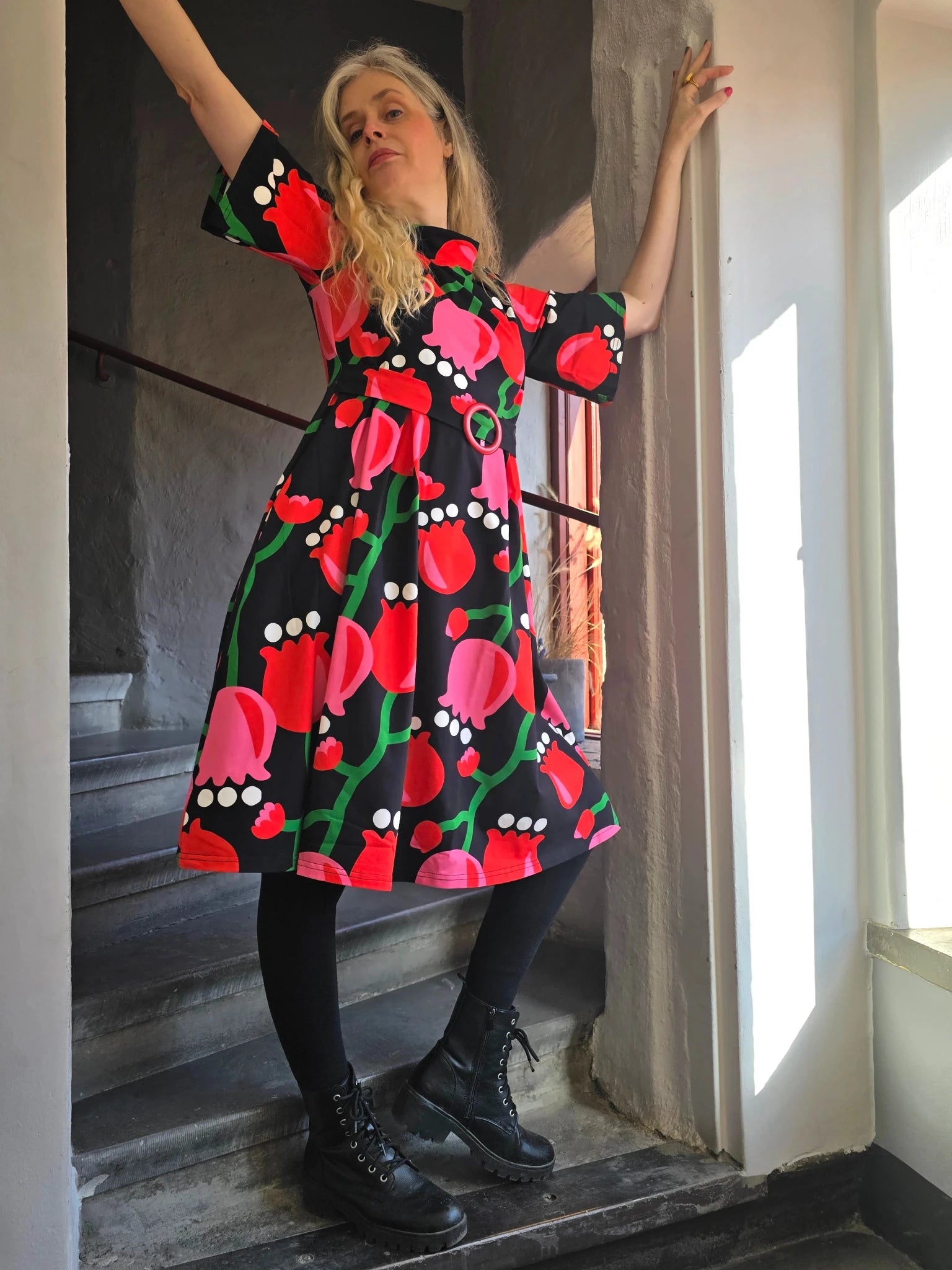 Klänning Gittan Tulpan | Rino Design Klänning i S från Rino Design Sthlm