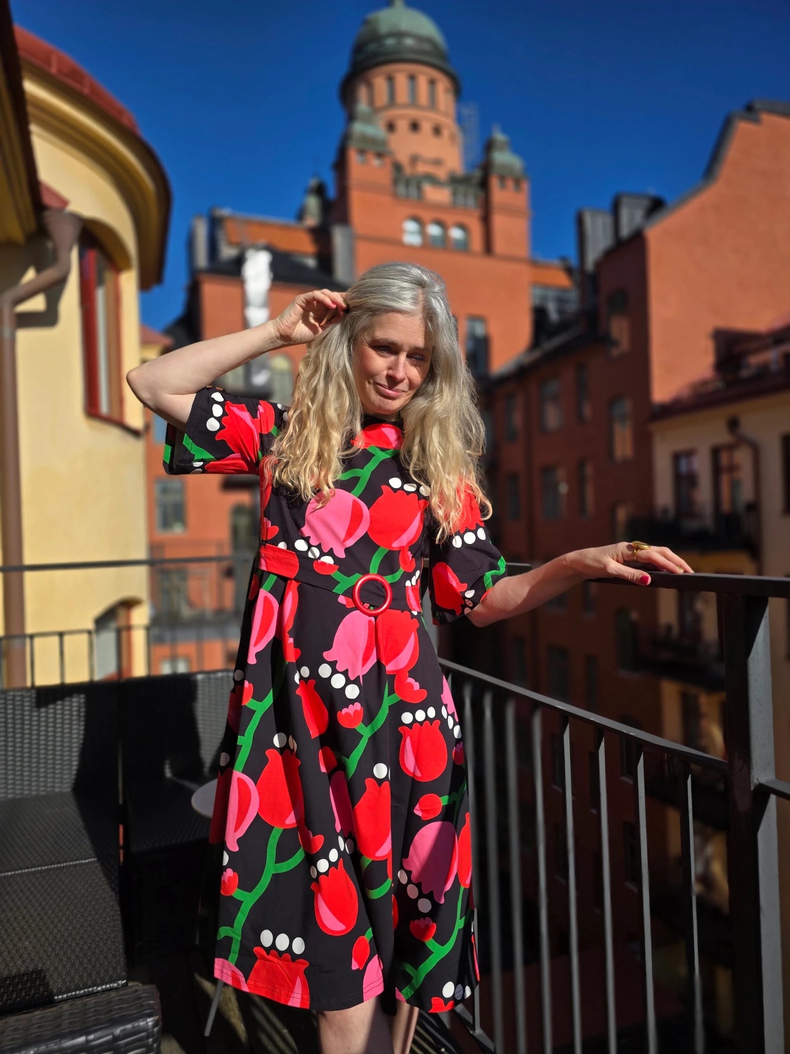 Klänning Gittan Tulpan | Rino Design Klänning i S från Rino Design Sthlm