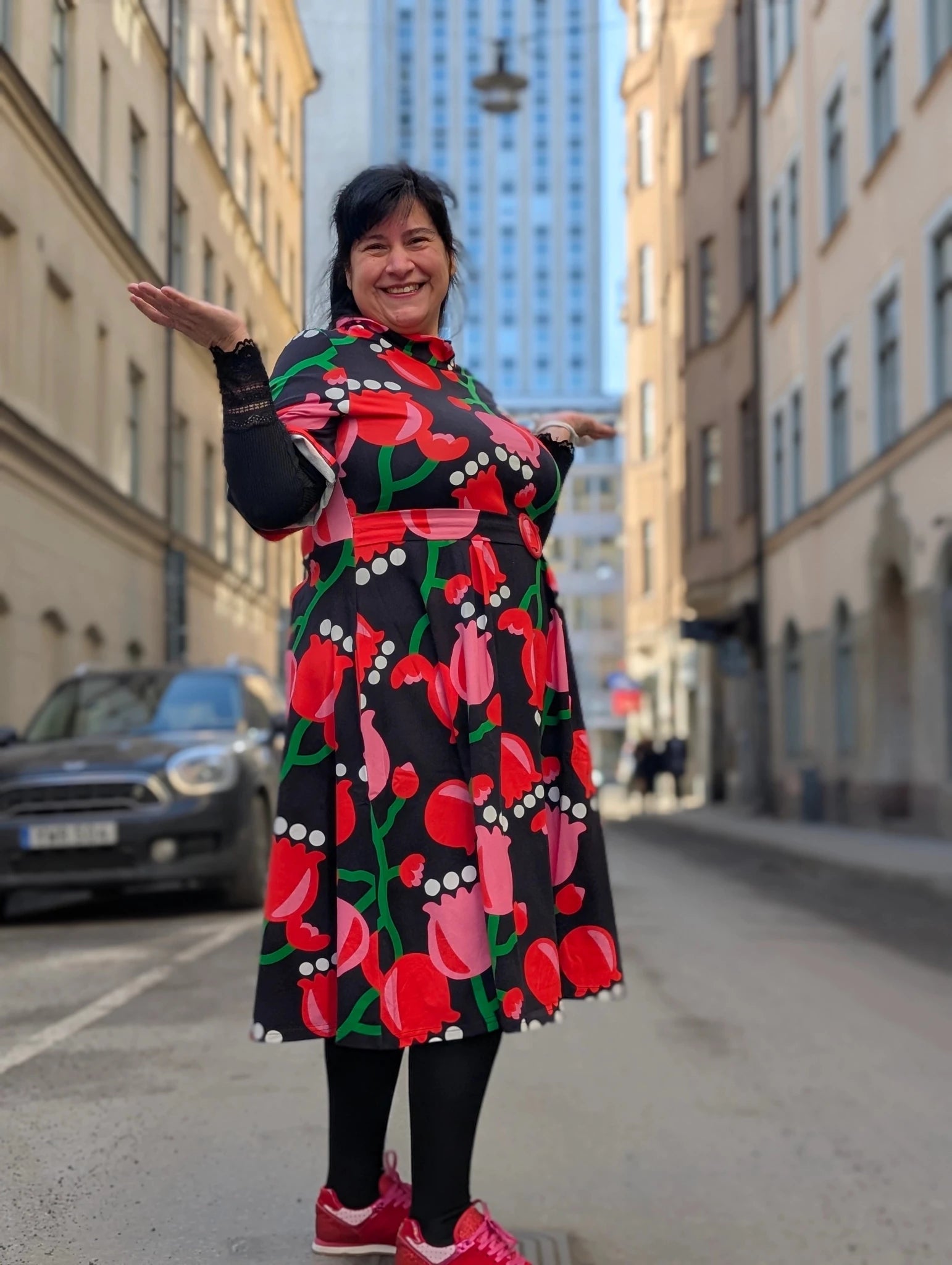 Klänning Gittan Tulpan | Rino Design Klänning i S från Rino Design Sthlm