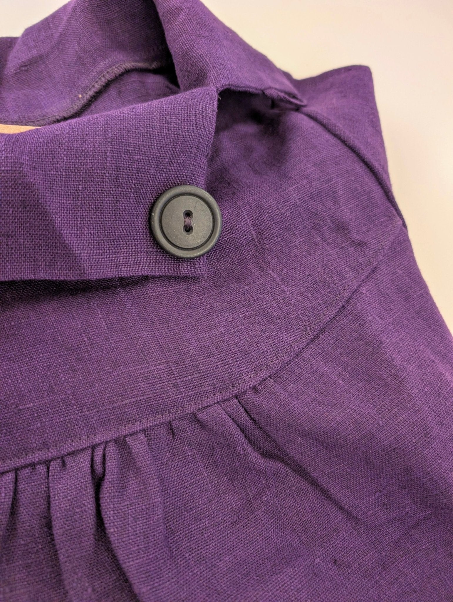 Klänning Prästkrage Lila By Rino - Rino Design Sthlm