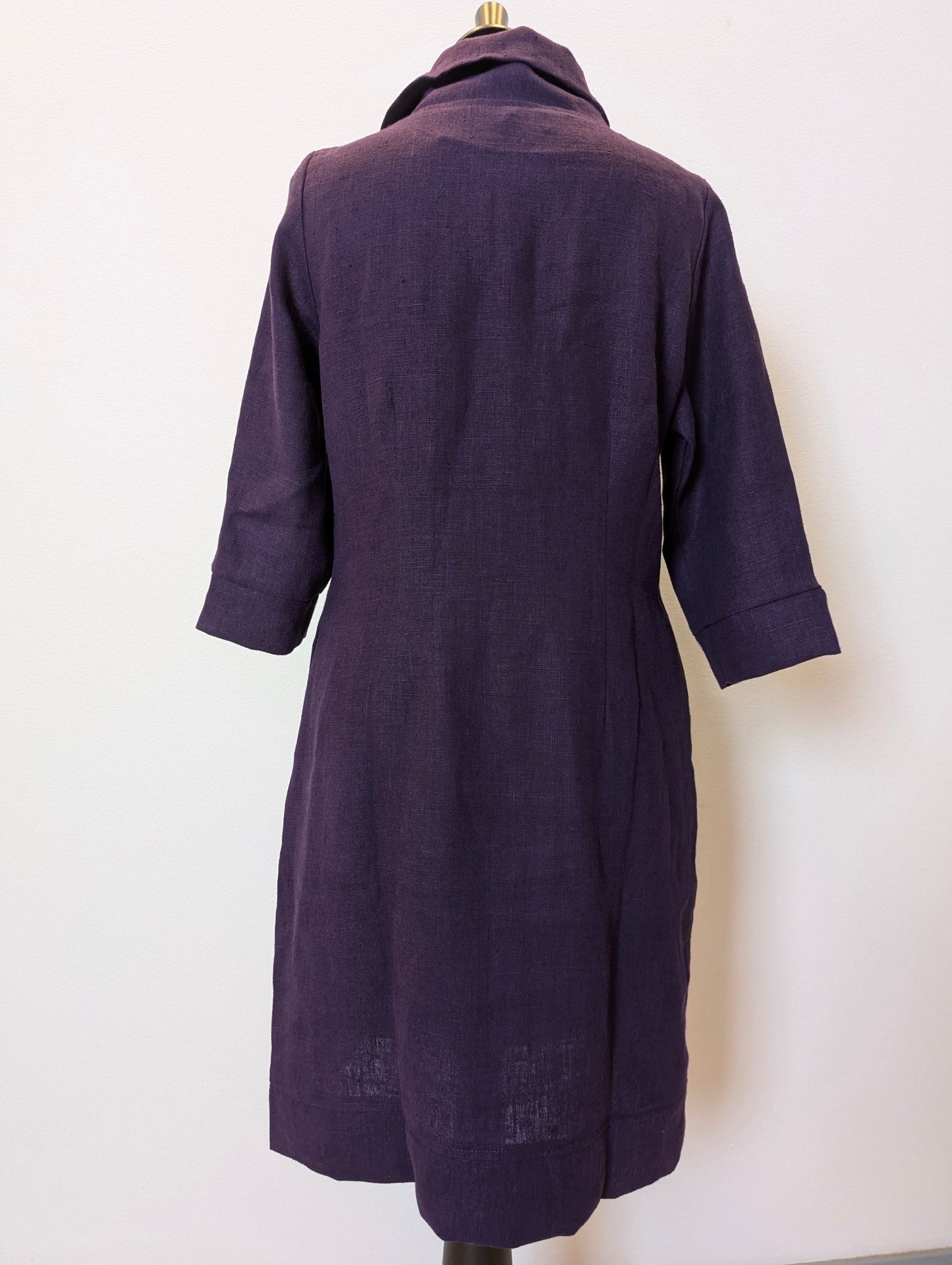 Klänning Prästkrage Lila By Rino - Rino Design Sthlm