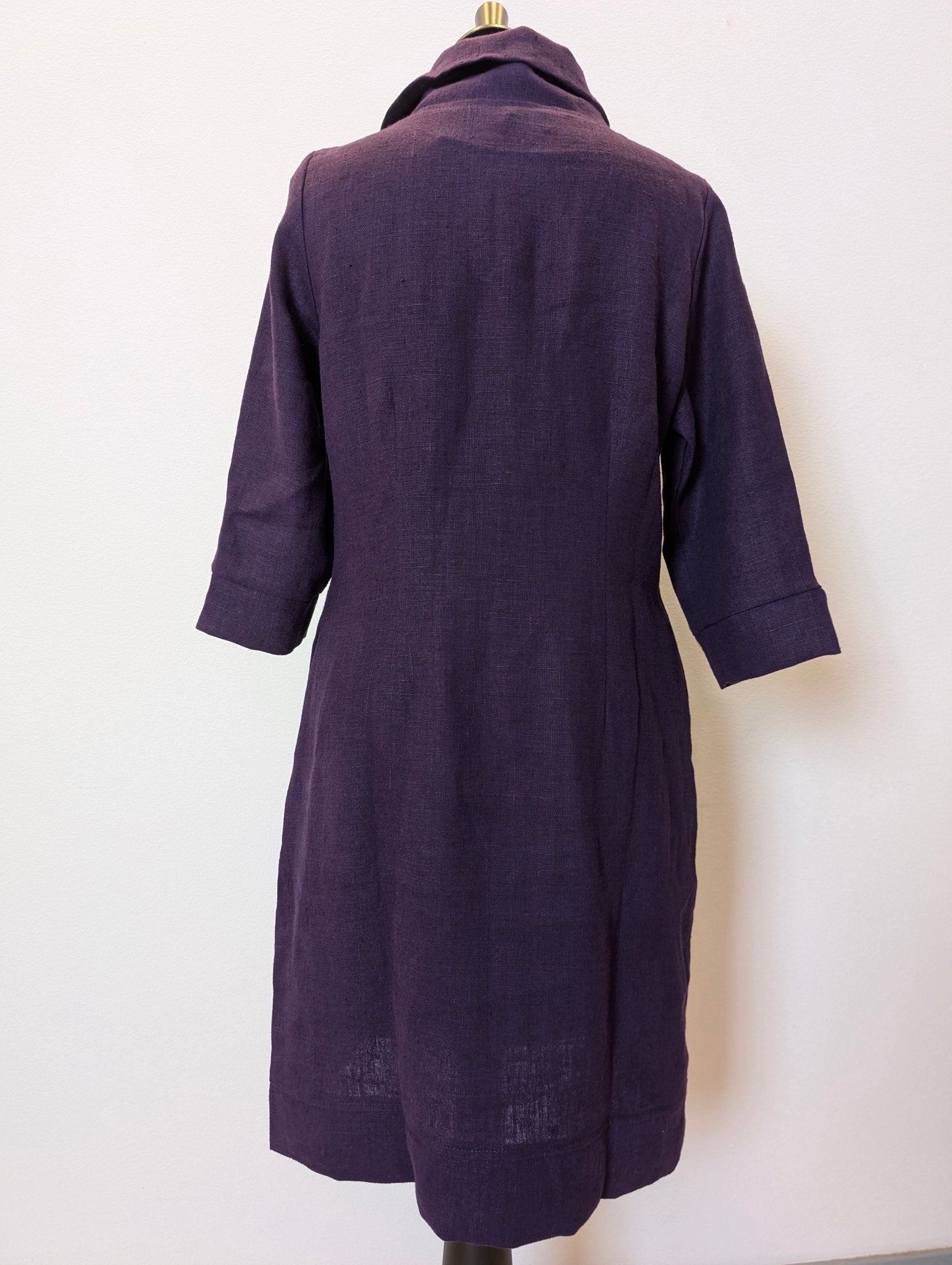 Klänning Prästkrage Lila By Rino - Rino Design Sthlm