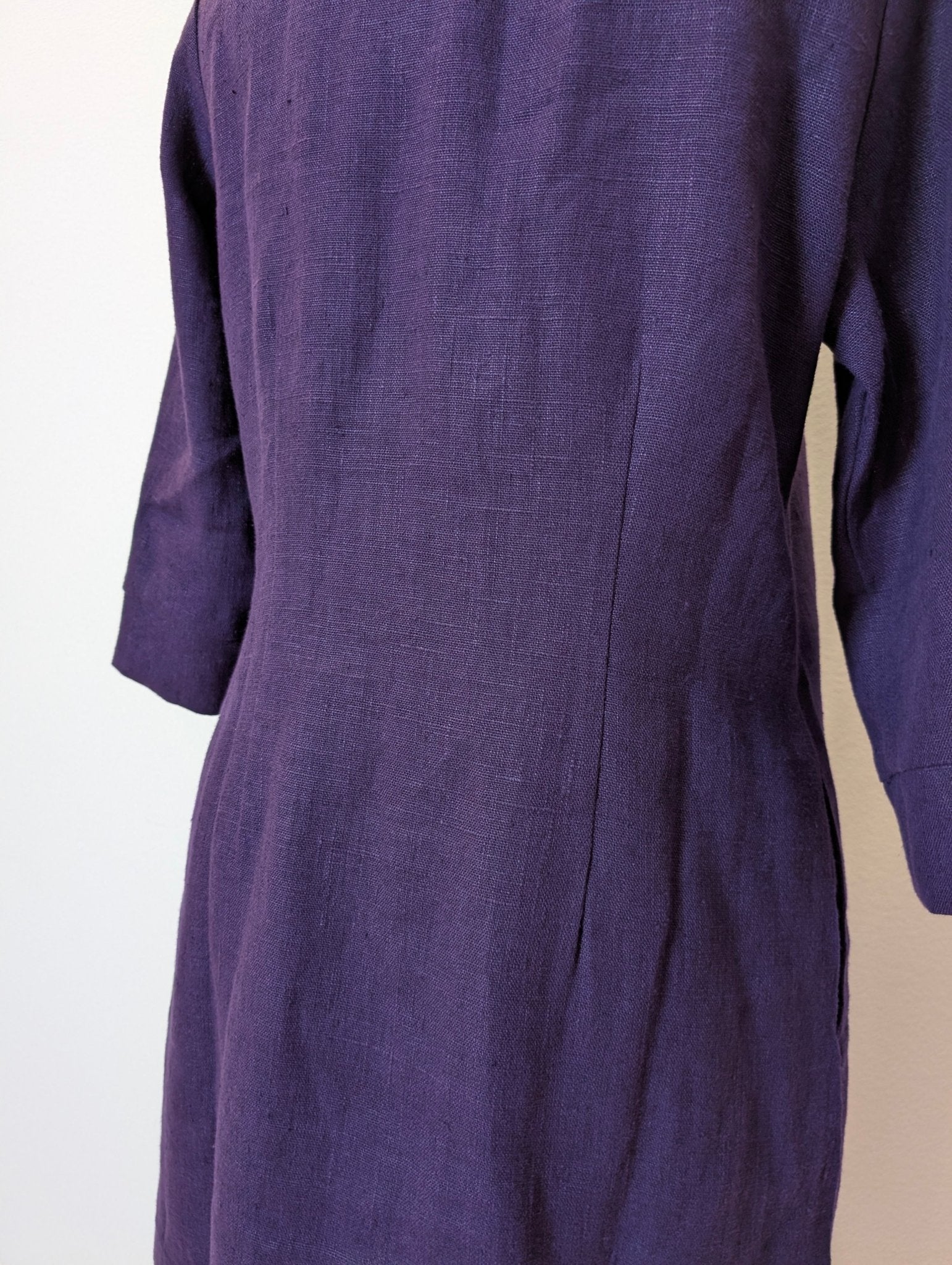 Klänning Prästkrage Lila By Rino - Rino Design Sthlm