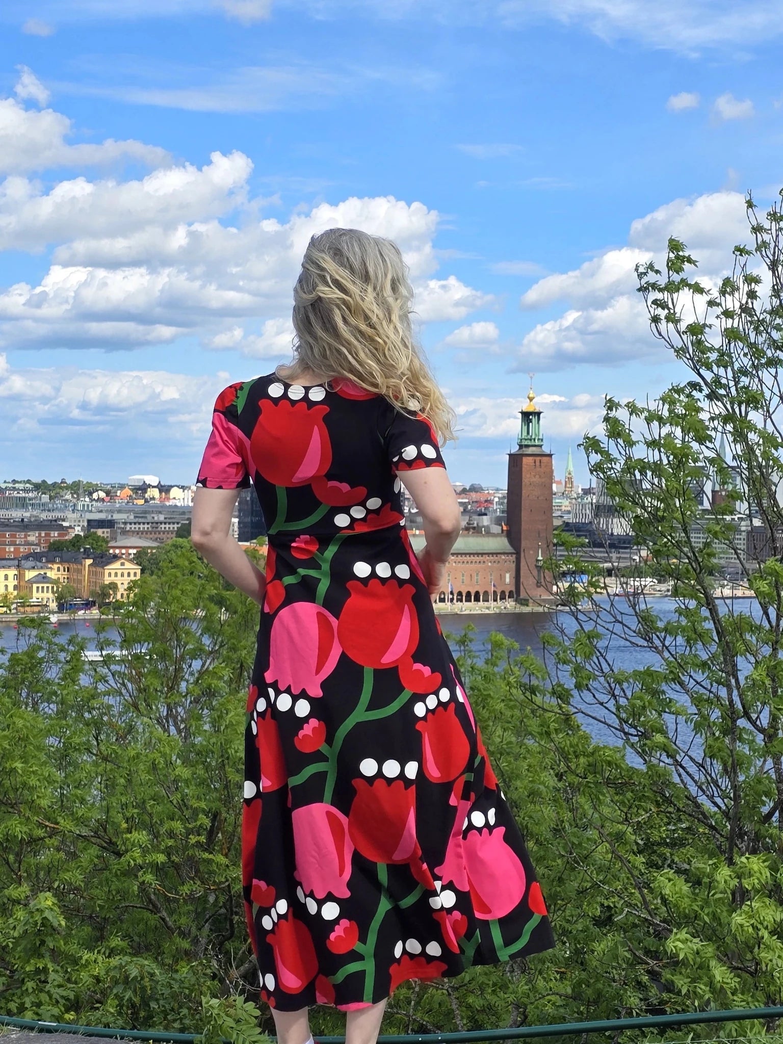 Långklänning Tulpan | Rino Klänning i S från Rino Design Sthlm