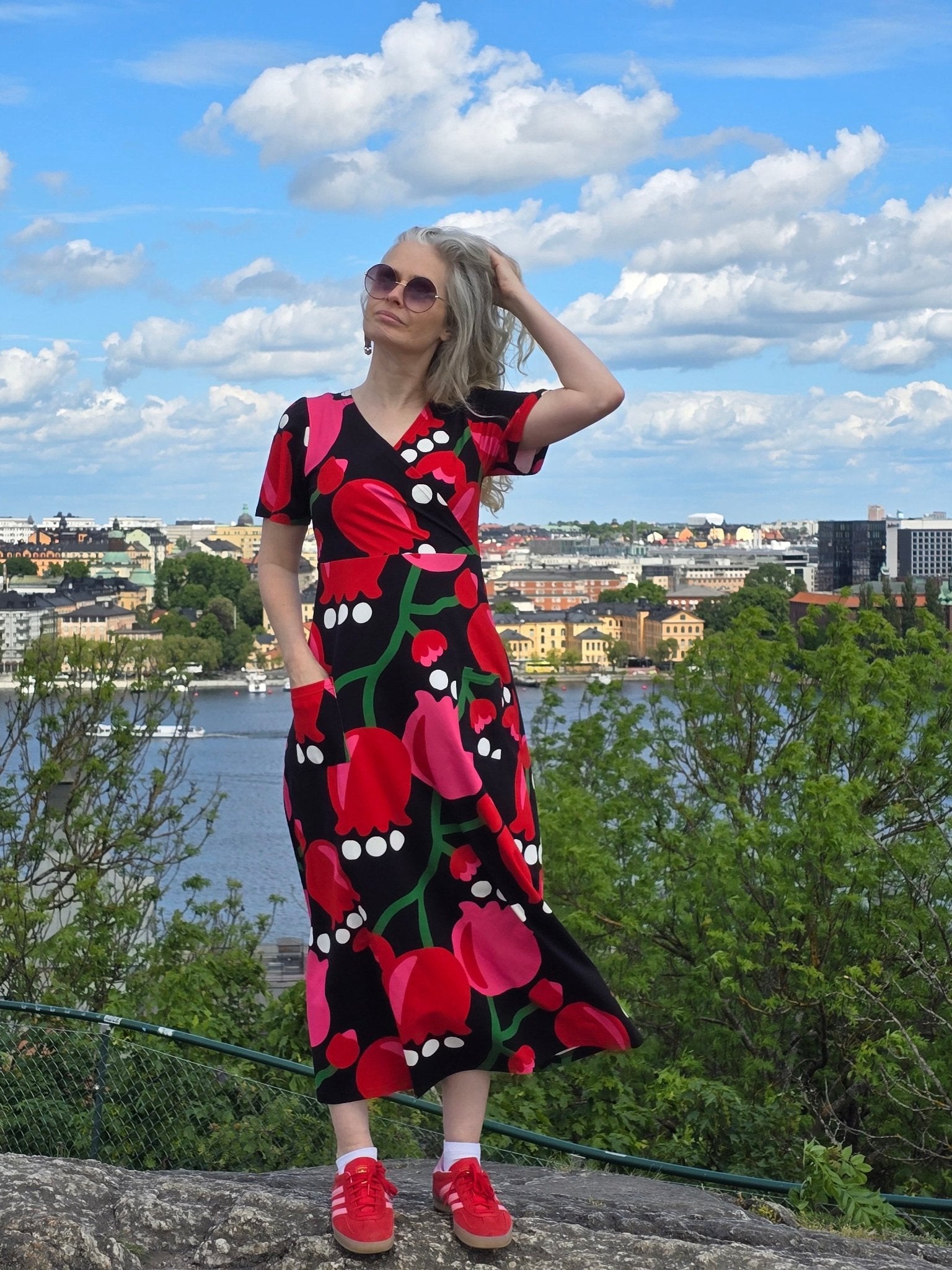 Långklänning Tulpan | Rino Klänning i S från Rino Design Sthlm