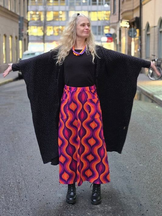 Lång Trikåkjol – Venus by Rino - Rino Design Sthlm