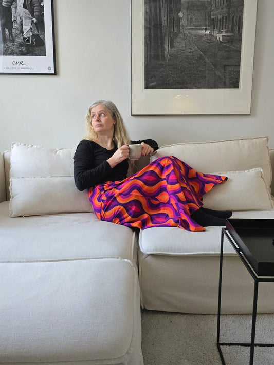 Lång Trikåkjol – Venus by Rino - Rino Design Sthlm